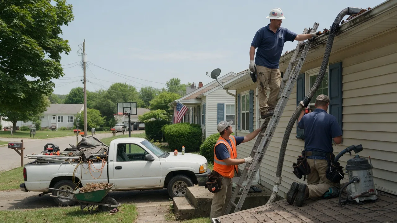 Gutter Installation in Farina, IL near me